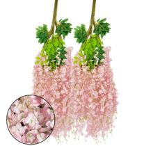 Kit Cerejeira Pessegueiro Pendente Artificial 12 Galhos