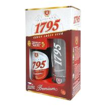 Kit Cerveja 1795 Czech Lager Premium 500Ml + Copo 500Ml