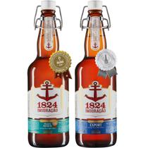 Kit Cerveja Artesanal Imigração 1824 Export e Pilsen Premium
