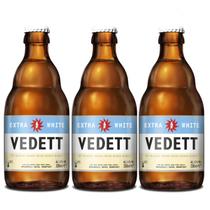 Kit Cerveja Belga Vedett Extra White 330Ml (3 Garrafas)