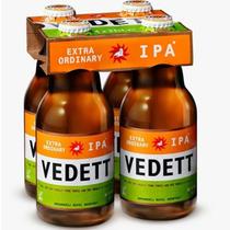 Kit Cerveja Belga Vedett Ipa 330Ml Pack (4 Garrafas)