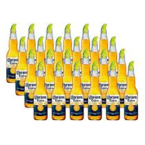 Kit Cerveja Corona Extra Pilsen 330ml Long Neck 24 Unidades