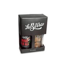 Kit Cerveja Irish Red La Birra 500ml + Copo