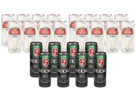 Kit Cerveja Stella Artois 16 Unidades Lata