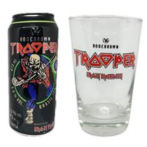 Kit Cerveja Trooper Iron Maiden Ipa Lata 473Ml + Copo 350Ml