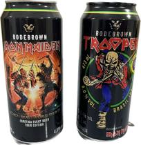 Kit Cervejas Iron Maiden Trooper + Legacy lata 473ml Premium - Trooper + Legacy Iron Maiden