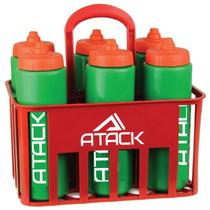 Kit Cesta com 6 Squeezes Atack Válvula Automática Original