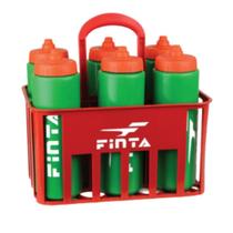 Kit Cesta com 6 Squeezes Tampa Automática Finta 1000ml