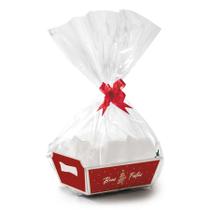 Kit Cesta - Natalino Colorido - Cromus Natal - 1 unidade - Rizzo