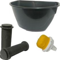 Kit Cestinha Buzina e Punho Para Ticiclos Nathor Cesta Campainha Kit Cestinha Buzina e Punho Para Ticiclos Nathor Cesta Campainha