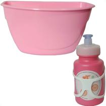 Kit Cestinha Garrafinha Para Bicicletas Infantil Do Aro 12