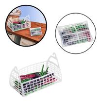 Kit Cesto E Pregadores De Roupas Dobrável Com 24 Pregadores Kit Cesto E Pregadores De Roupas Dobrável Com 24 Pregadores
