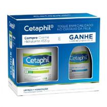 Kit cetaphil compre creme hidratante 453g e ganhe loção de limpeza 120ml
