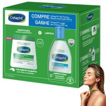 Kit Cetaphil Creme Hidratante 453 Loção de Limpeza 120 ML Pele Seca Extra Seca Sensivel