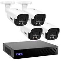 Kit cftv 2 cameras 2mp 20m star plus dvr 4 canais sem acessorios Kit cftv 2 cameras 2mp 20m star plus dvr 4 canais sem acessorios