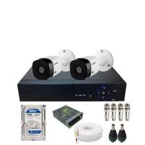 Kit CFTV 2 Câmeras Intelbras 1120b Hd Dvr De 04 Canais Alta Performance Acompanha Hd 500gb No Dvr Kit CFTV 2 Câmeras Intelbras 1120b Hd Dvr De 04 Canais Alta Performance Acompanha Hd 500gb No Dvr