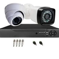 Kit Cftv 2 Câmeras Segurança Full Hd 1080p Dvr Full hd 4ch Kit Cftv 2 Câmeras Segurança Full Hd 1080p Dvr Full hd 4ch