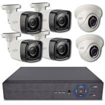 Kit Cftv 4 Bullets 2 Dome 2Mp 20M Infra E Dvr 8 Canais Sem Acessorios