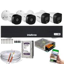 Kit Cftv 4 Cameras 2 cam Full HD 2 Cam Full Color Dvr Intelbras 3008-C C/HD 1TB purple Kit Cftv 4 Cameras 2 cam Full HD 2 Cam Full Color Dvr Intelbras 3008-C C/HD 1TB purple
