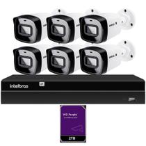 Kit CFTV 6 Câmeras IP Intelbras NVD 1408P HD 2TB purple Kit CFTV 6 Câmeras IP Intelbras NVD 1408P HD 2TB purple