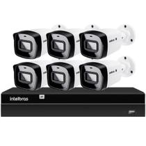 Kit CFTV 6 Câmeras IP Intelbras NVD 1408P HD S/HD Kit CFTV 6 Câmeras IP Intelbras NVD 1408P HD S/HD
