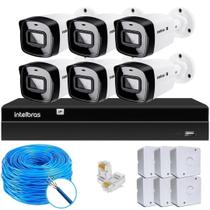 Kit CFTV 6 Câmeras IP Intelbras NVD 1408P S/HD