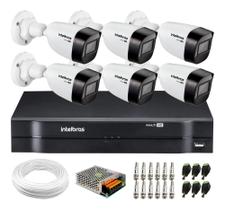 Kit Cftv 6 Câmeras Multi Hd G3 720p 1120b Dvr Intelbras Multi Hd Kit Cftv 6 Câmeras Multi Hd G3 720p 1120b Dvr Intelbras Multi Hd