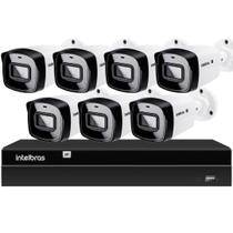 Kit CFTV 7 Câmeras IP Intelbras NVD 1408P HD S/HD Kit CFTV 7 Câmeras IP Intelbras NVD 1408P HD S/HD