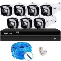 Kit CFTV 7 Câmeras IP Intelbras NVD 1408P S/HD