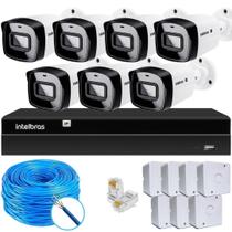 Kit CFTV 7 Câmeras IP Intelbras NVD 1408P S/HD
