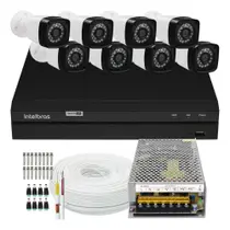 Kit Cftv 8 Câmera Segurança Full Hd 2mp Dvr Intelbras Sem Hd Kit Cftv 8 Câmera Segurança Full Hd 2mp Dvr Intelbras Sem Hd