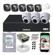 Kit Cftv 8 Câmeras Segurança Full Hd 1080p 2mp Dvr Mhdx 1108 Intelbras Kit Cftv 8 Câmeras Segurança Full Hd 1080p 2mp Dvr Mhdx 1108 Intelbras