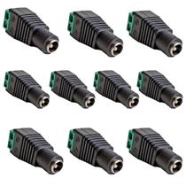 Kit Cftv Conector Bnc P4 Femea Com Borne Com 10 Und Kit Cftv Conector Bnc P4 Femea Com Borne Com 10 Und