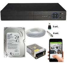 Kit Cftv Dvr MultiHD Full HD Cabo E Conectores Hd Kit Cftv Dvr MultiHD Full HD Cabo E Conectores Hd