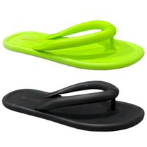 Kit cg10verde chinelo + cg12preto chinelo calarossa