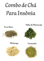 Kit Chá 4ervas 50g Cada Insônia Bem Estar