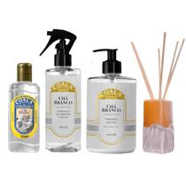 Kit Chá Branco Coala - Difusor, Sabonete, Odorizante e Limpador