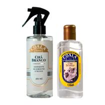 Kit Chá Branco Coala Limpador Concentrado e Aromatizante de Tecidos e Ambientes