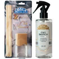 Kit Chá Branco Difusor e Odorizador 260ml Coala (2 produtos)