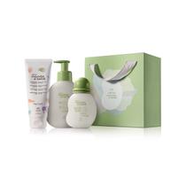 Kit Chá de Bebê Natura Colônia, Sabonete Líquido e Creme Assadura