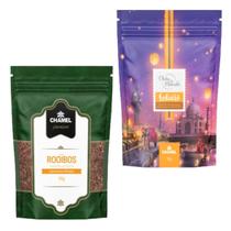 Kit Chá de Rooibos (Aspalathus linearis) + Chai Indiano - Chamel Kit Chá de Rooibos (Aspalathus linearis) + Chai Indiano - Chamel