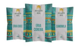 Kit Chá - Erva Doce, Cidreira E Camomila