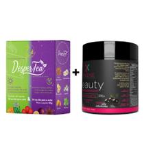 Kit Chá Funcional Despertea Dia e Noite + Renocare Beauty Colágeno Verisol e Ácido Hiaulurônico