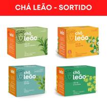 Kit chá leão sabores diversos 60 sachês