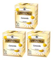 Kit Chá Twinings Camomila 20g - 3 Unidades Kit Chá Twinings Camomila 20g - 3 Unidades