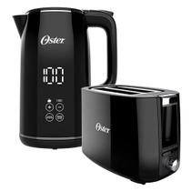 Kit Chaleira Digital 1,7L E Torradeira Black Oster 110V
