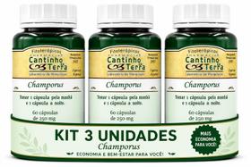 Kit Champorus 250 mg 60 capsulas 3 unidades