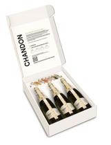 kit Chandon Experience - 3 Chandon Reserve Brut 750ml + Marcadores de Taça kit Chandon Experience - 3 Chandon Reserve Brut 750ml + Marcadores de Taça