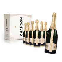 KIT CHANDON RESERVE BRUT - Pack com 6 garrafas 750ml + 1 Magnum 1500ml