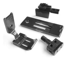 Kit Chapa Dente Calcador Bitola Pespontadeira 2 Agulhas 5/16 Kit Chapa Dente Calcador Bitola Pespontadeira 2 Agulhas 5/16